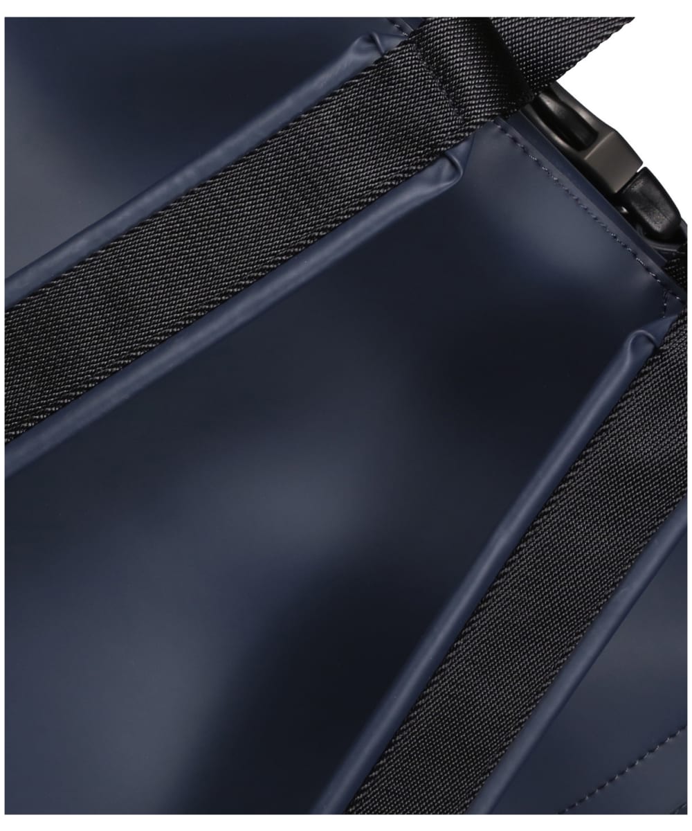 Hunter Original Large Top Clip Backpack Rubberised Leather