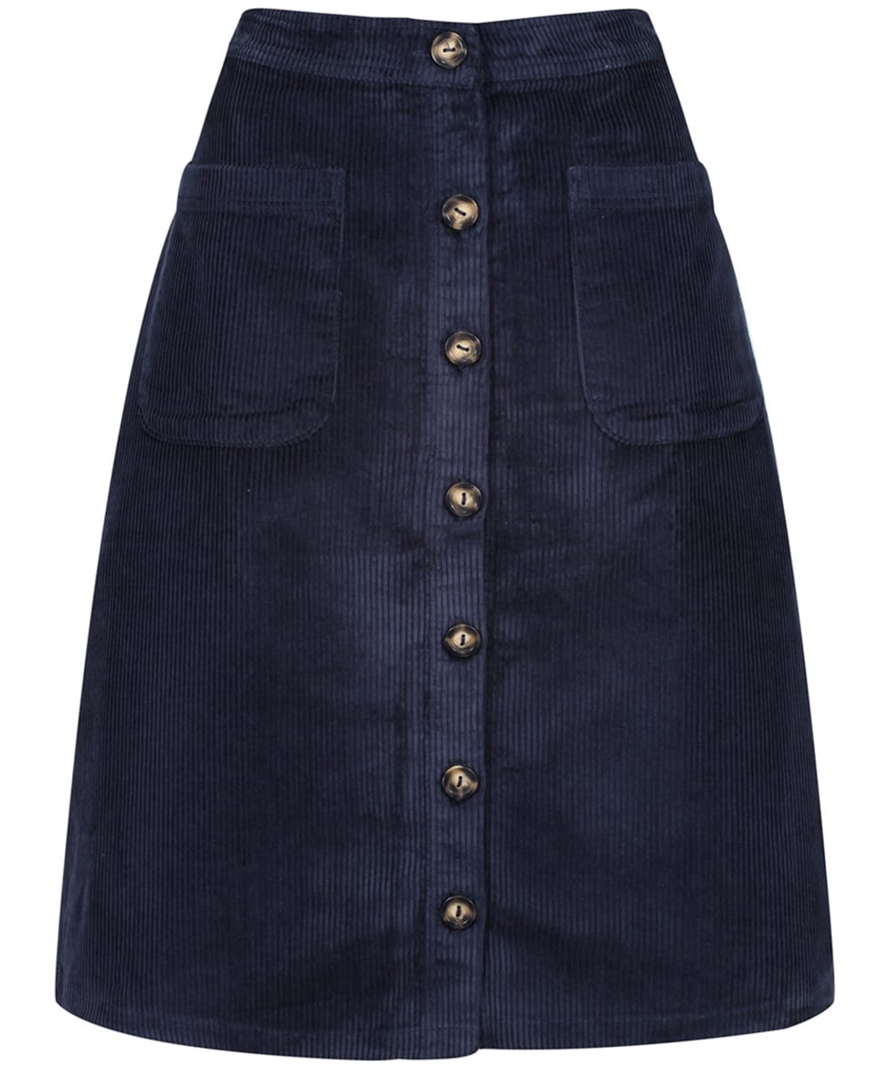 View Womens Lily Me Button Through Skirt Navy UK 10 information