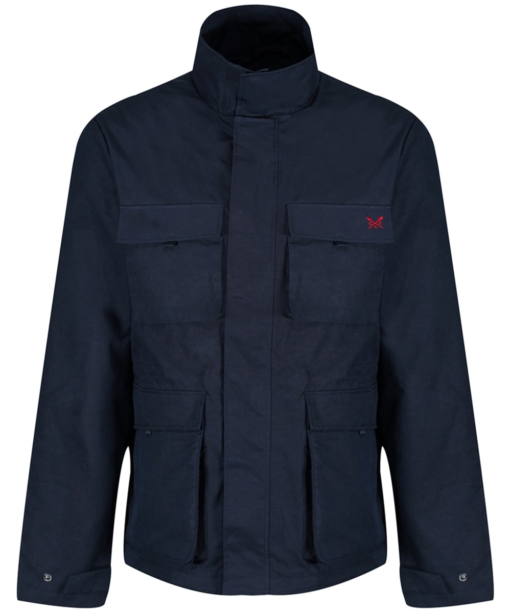 View Mens Crew Clothing Lupton Jacket Dark Navy UK XL information