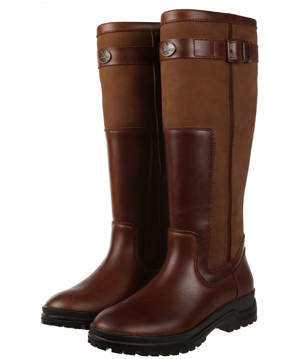 Women’s Le Chameau Jameson Standard Fit Leather Boots