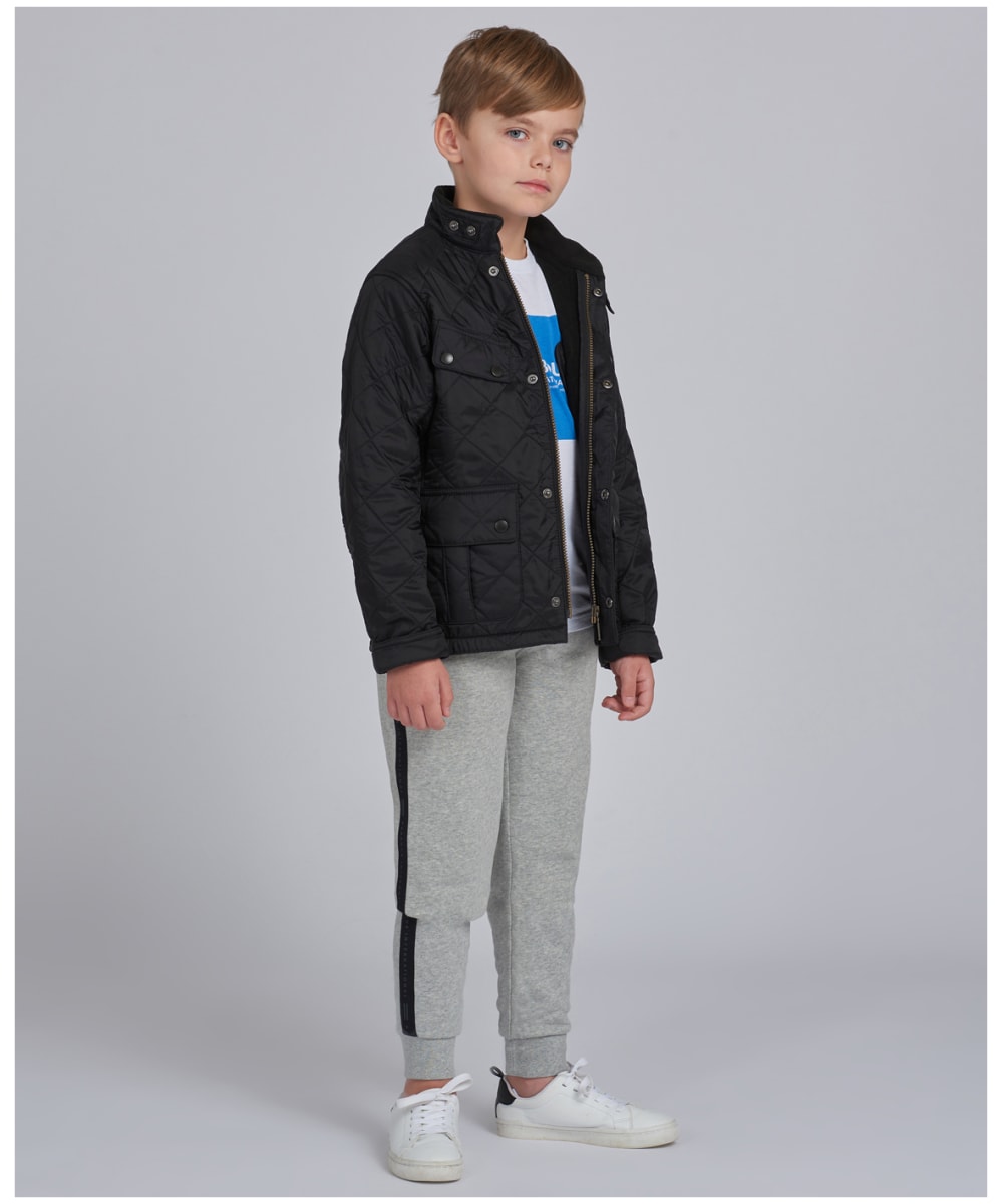 Boy's Barbour International Ariel Polorquilt Jacket, 6-9yrs