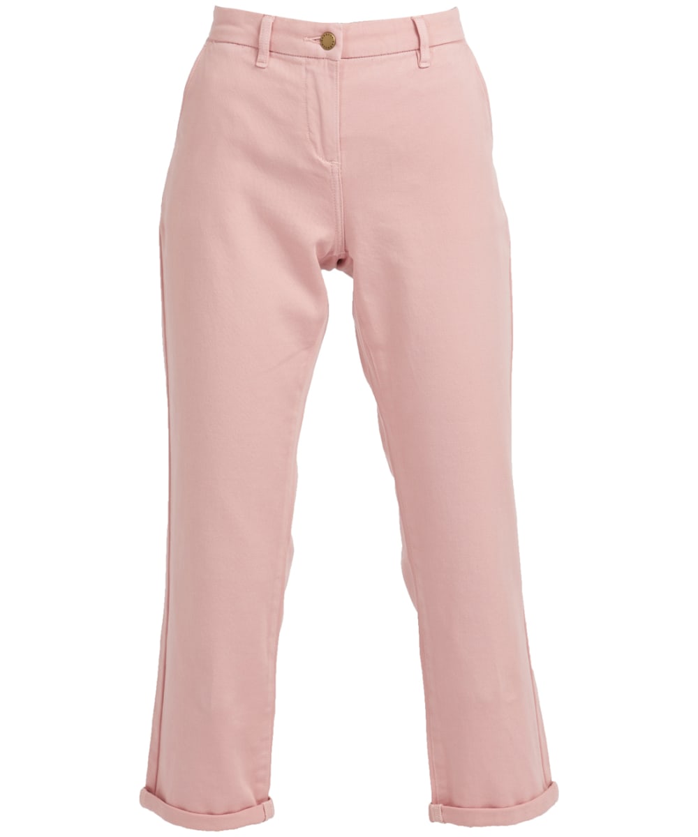 View Womens Barbour Chino Trousers Pink UK 10 information