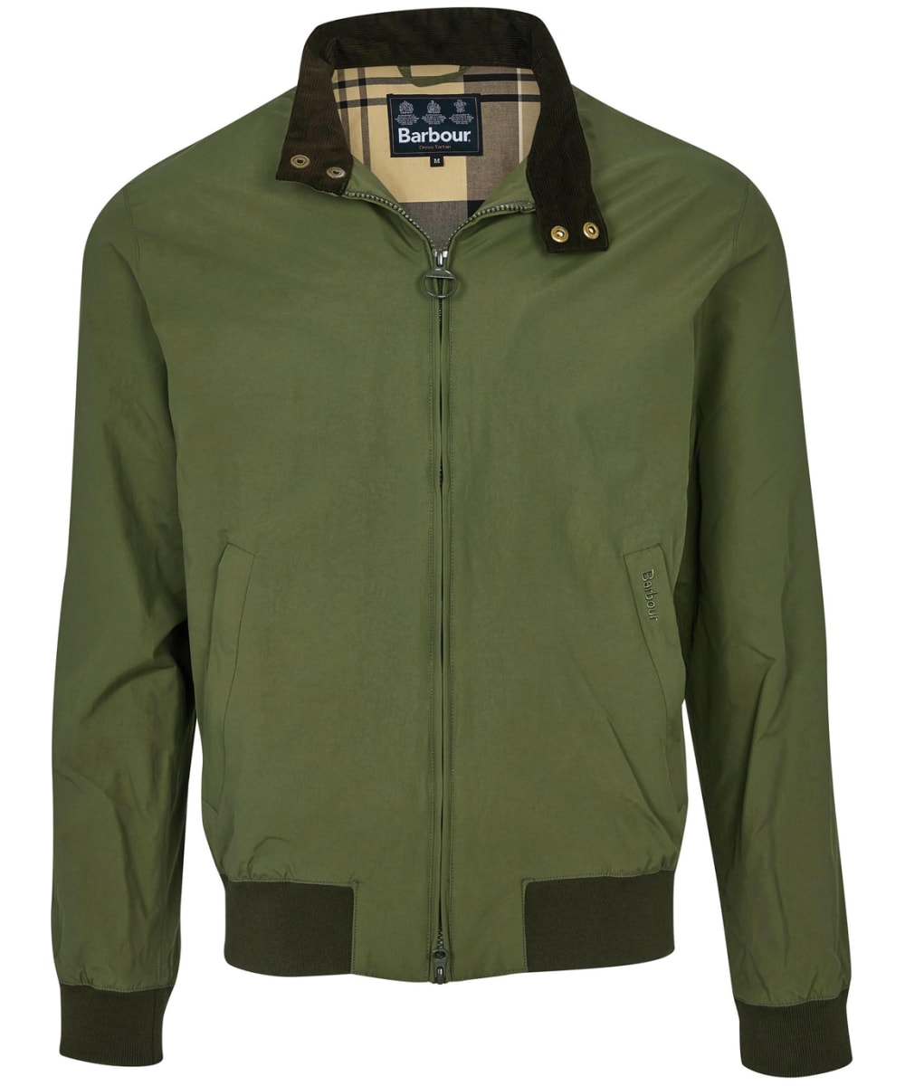 View Mens Barbour Royston Casual Jacket Olive UK L information
