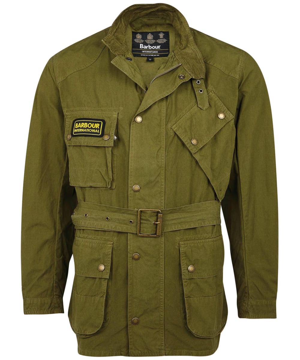 green barbour international jackets