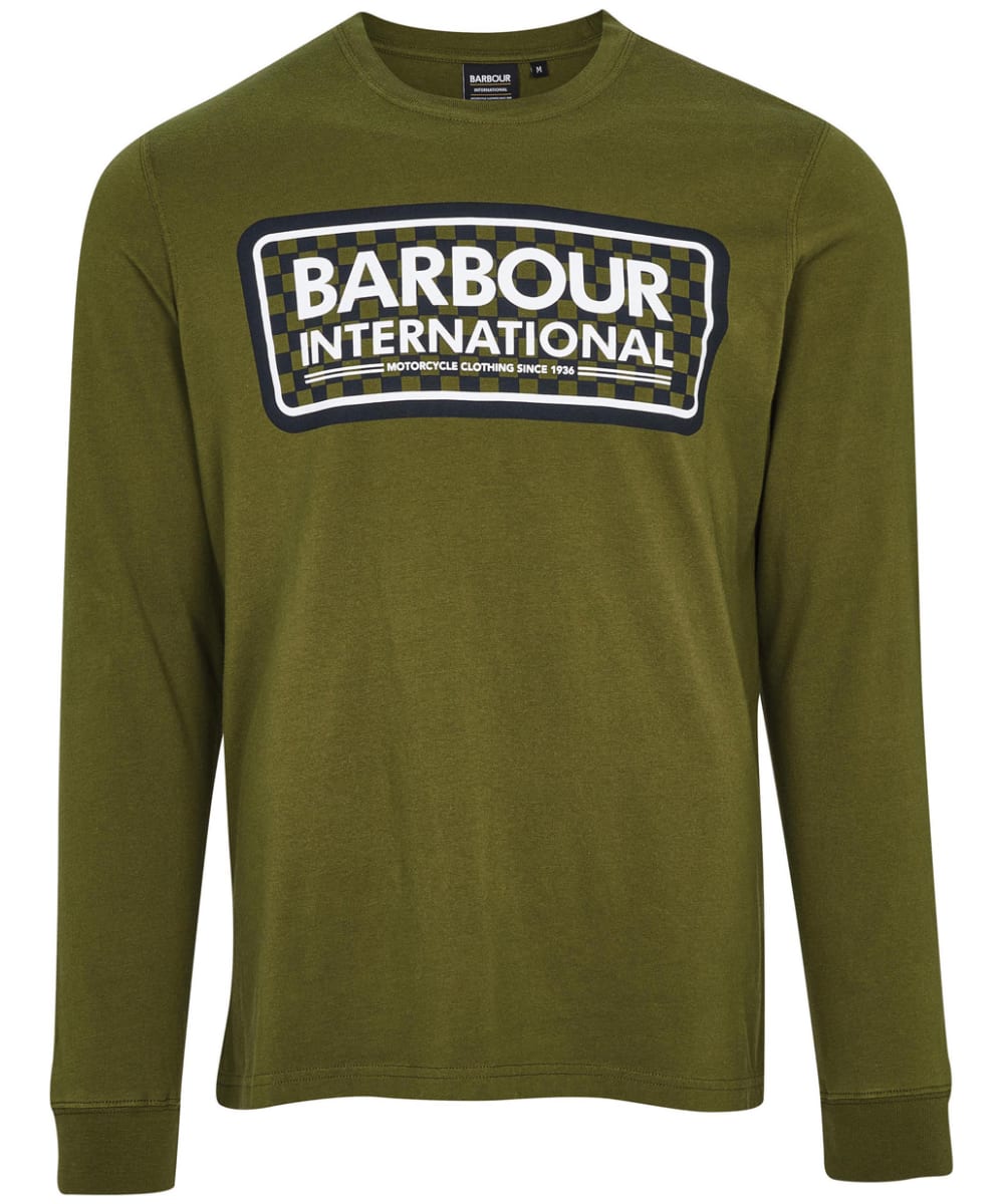 Men's Barbour International Grid Logo L 