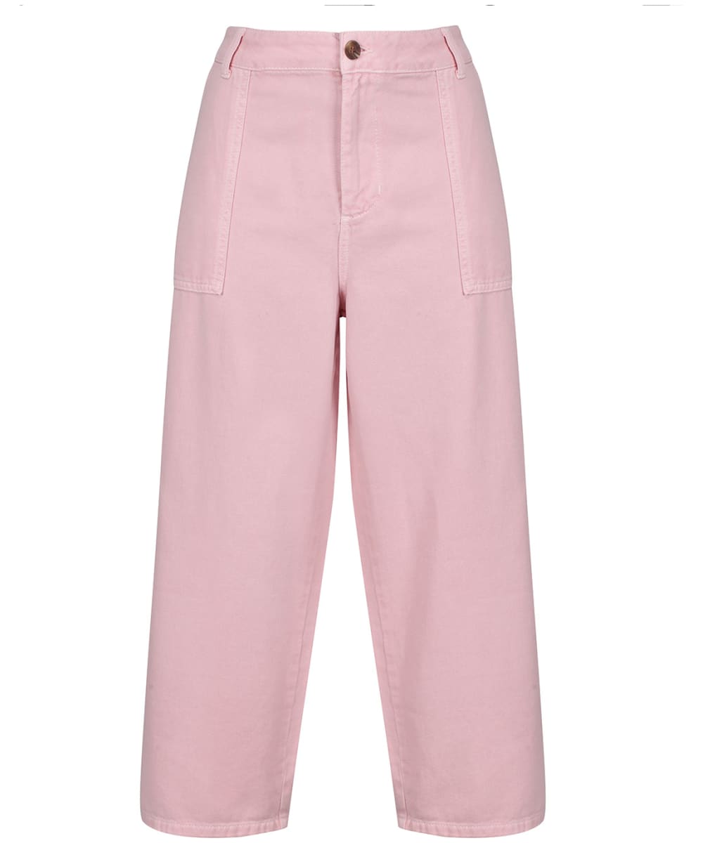View Womens Crew Clothing Tucked Wide Leg Trouser Ball Pink UK 14 information