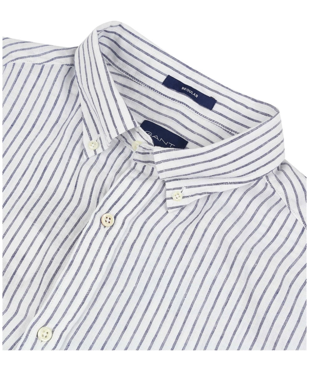 Men’s GANT Regular Fit Stripe Linen Shirt
