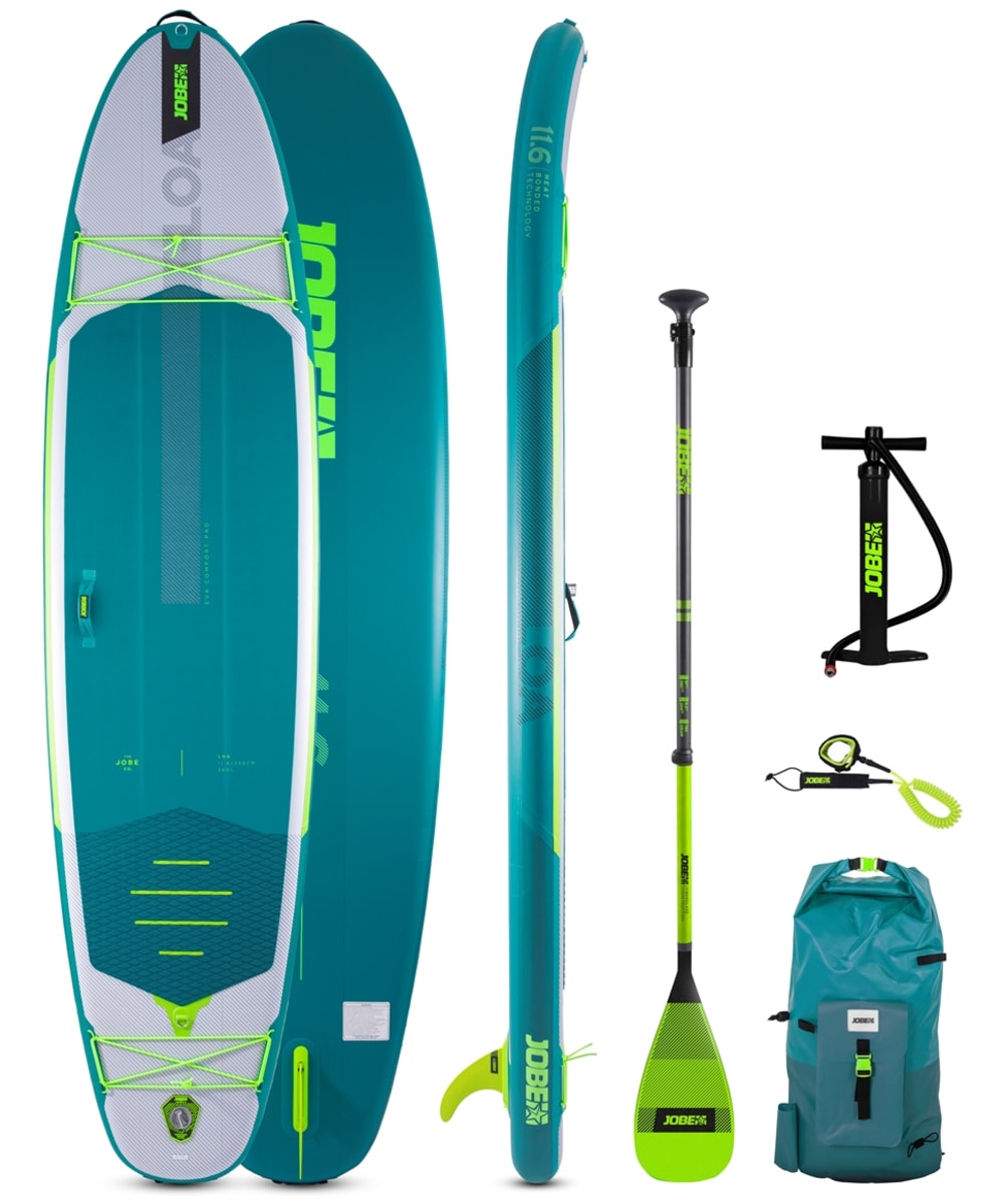 View Jobe Aero Loa 116 Inflatable Paddle Board Package 2021 Teal One size information