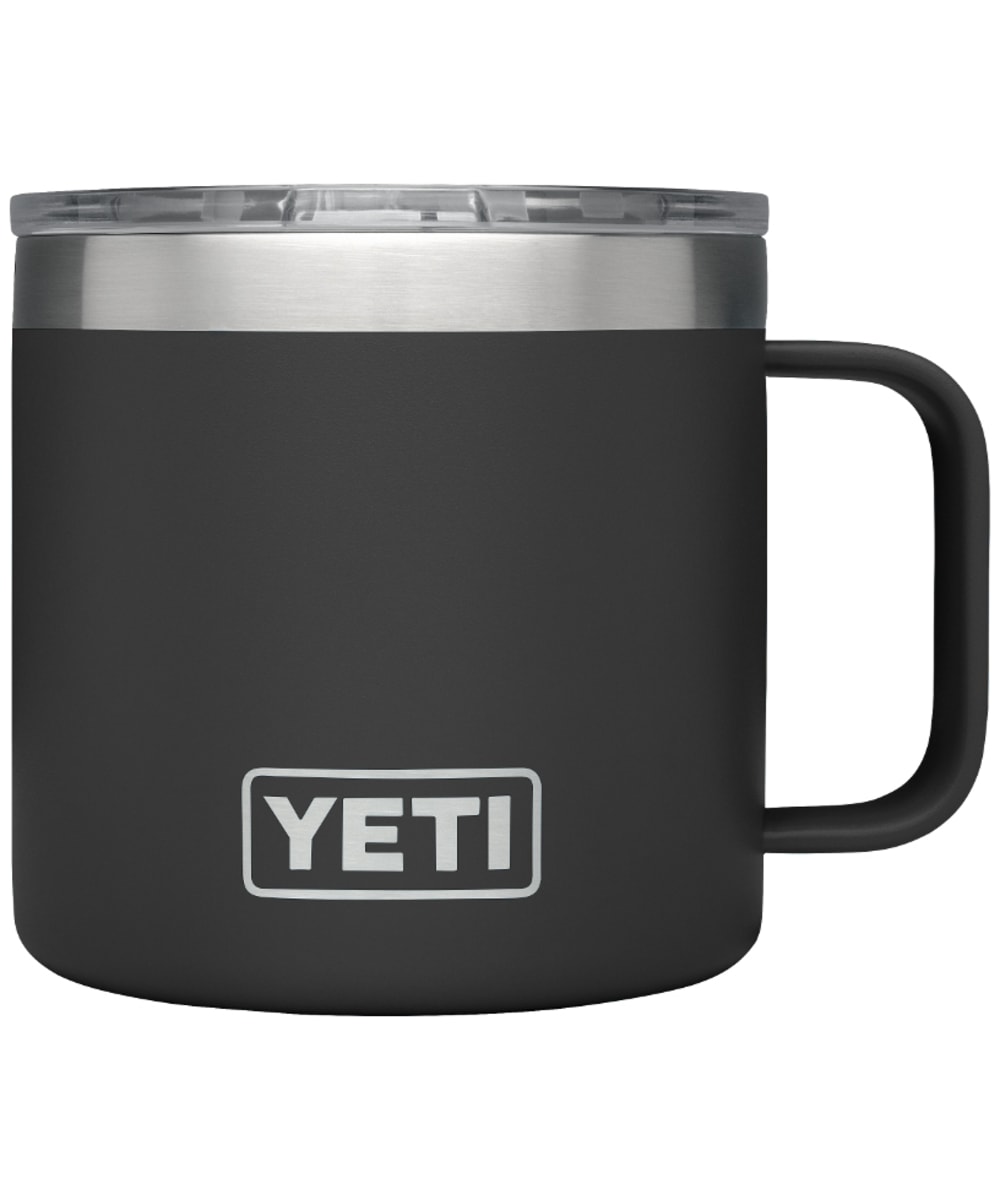 View YETI Rambler 14oz Stainless Steel Vacuum Insulated Mug Black One size information