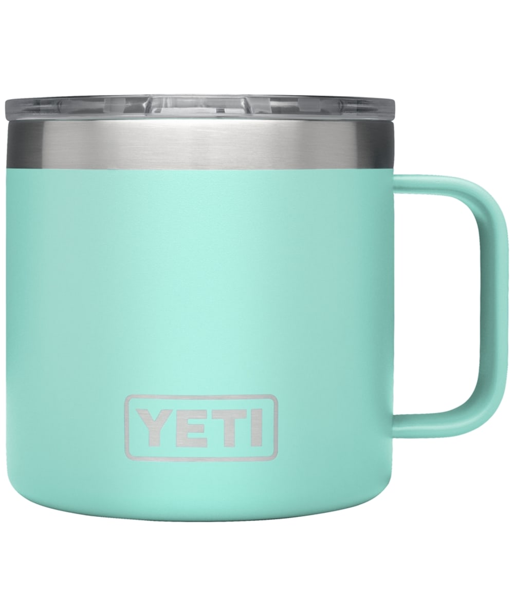 View YETI Rambler 14oz Stainless Steel Vacuum Insulated Mug Seafoam One size information