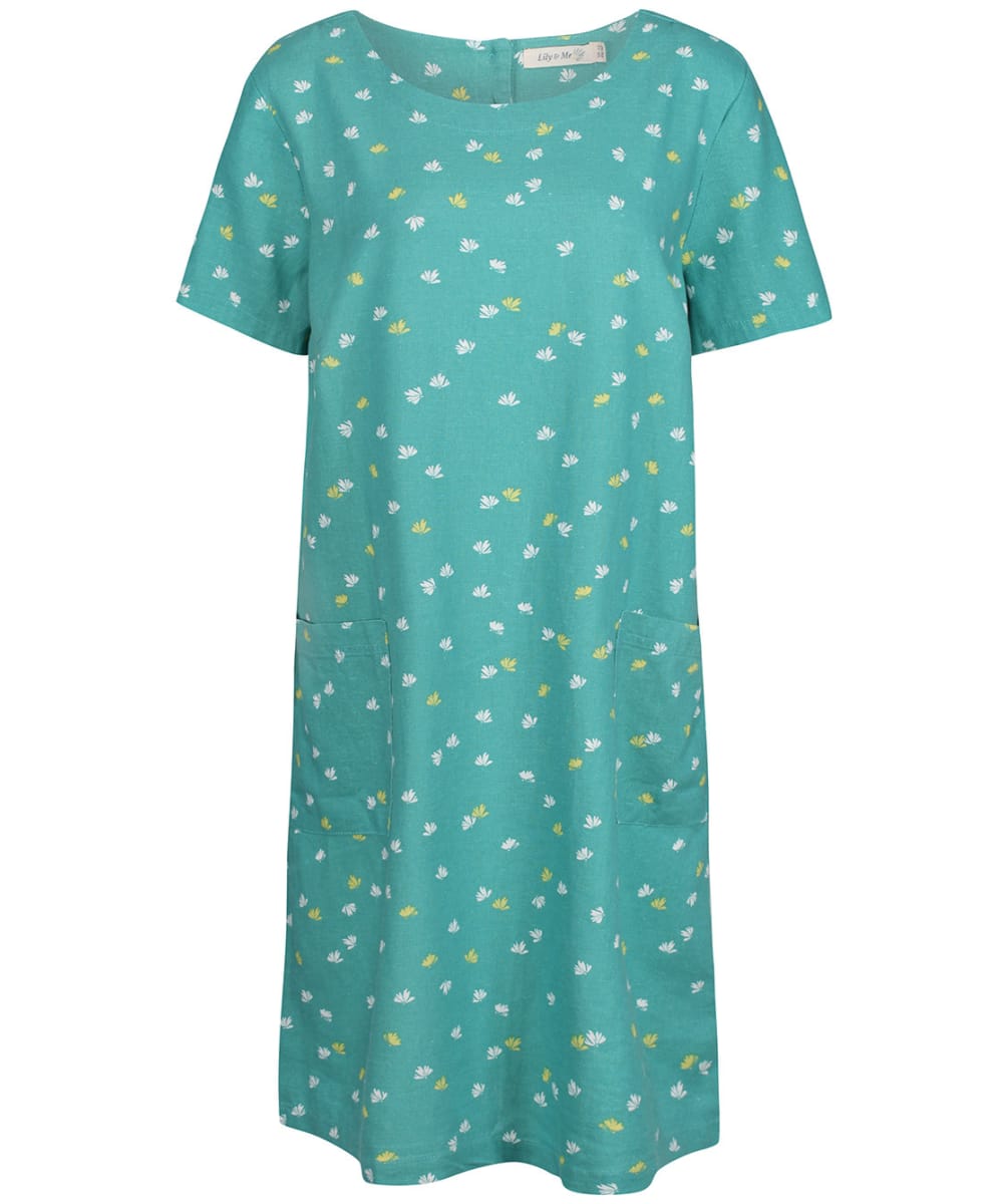 View Womens Lily Me Pocket Dress Turquoise UK 16 information