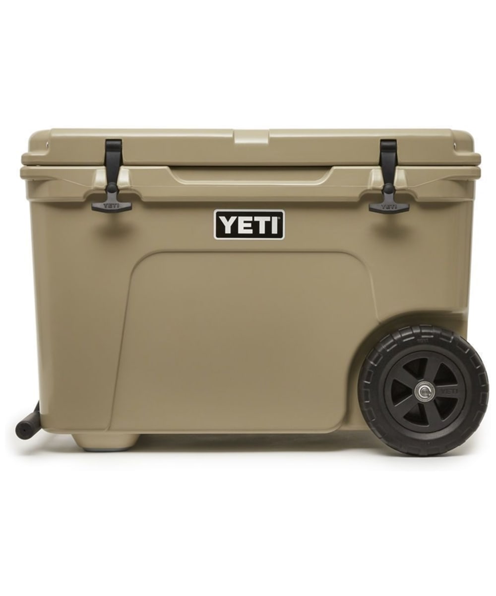 View YETI Tundra Haul Heavy Duty Wheeled Cooler Box Tan One size information
