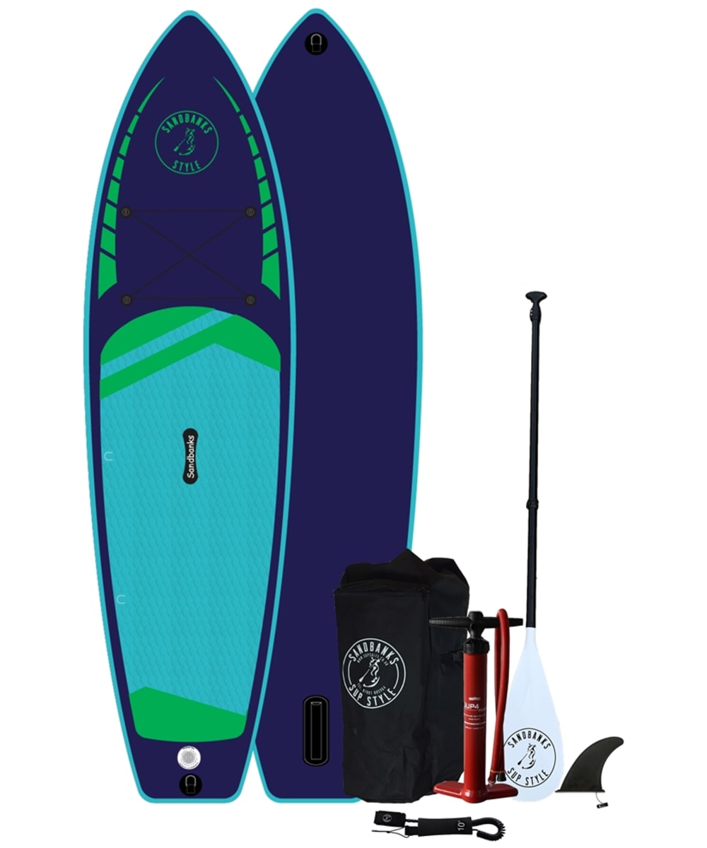 View Sandbanks Elite Inflatable StandUp Paddle Board Package Midnight Blue 106 x 32 x 475 information