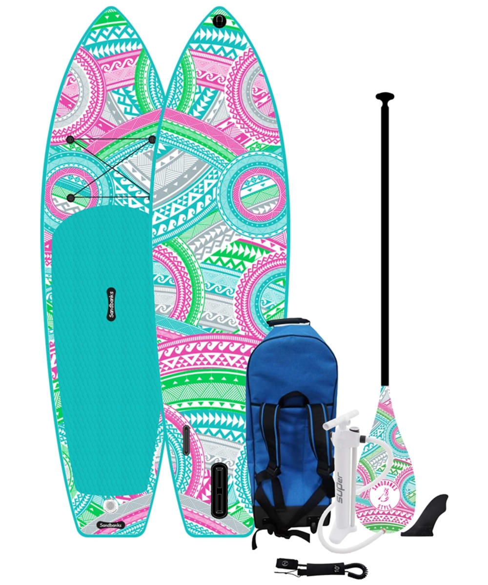 View Sandbanks Style Ultimate Inflatable StandUp Paddle Board Package Malibu 106 x 32 x 6 information