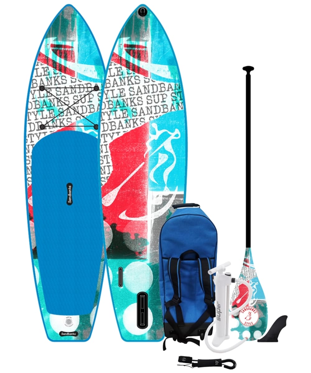 View Sandbanks Style Ultimate Inflatable StandUp Paddle Board Package Reef 106 x 32 x 6 information
