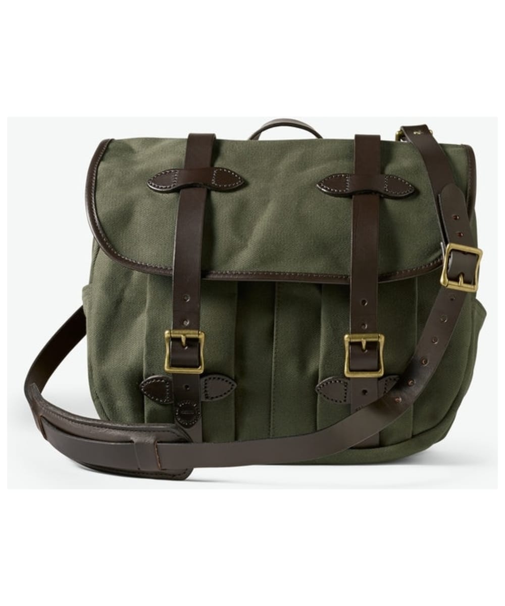 View Filson Medium Rugged Twill Shower Resistant Field Bag Otter Green One size information