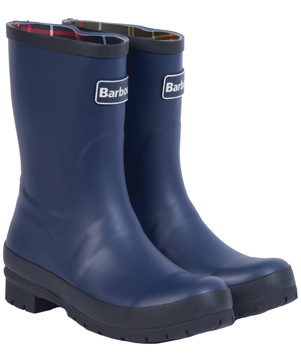 View Womens Barbour Banbury Mid Wellington Boots Navy UK 4 information