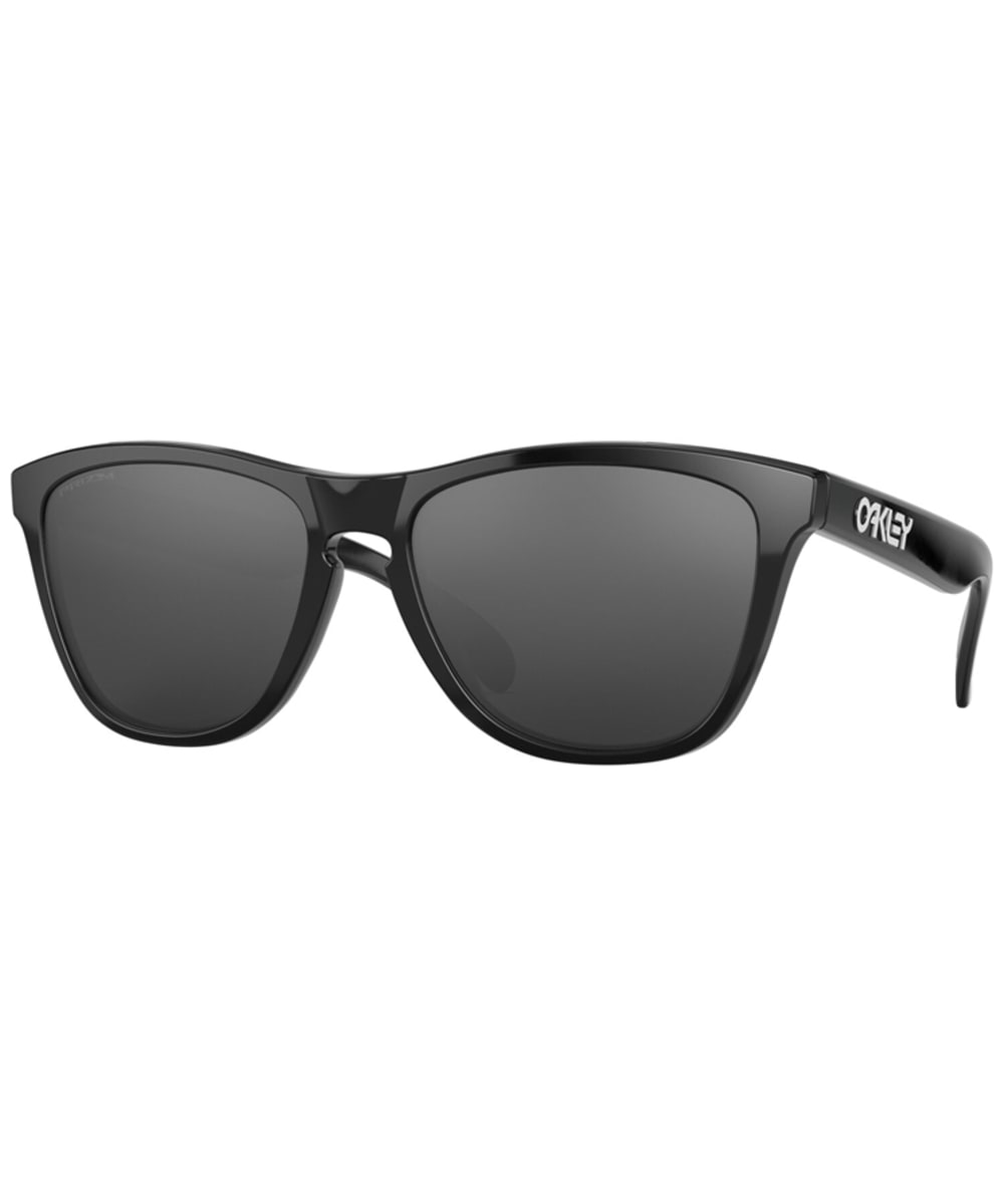 View Oakley Frogskins Sports Sunglasses Prizm Black Lens Polished Black One size information