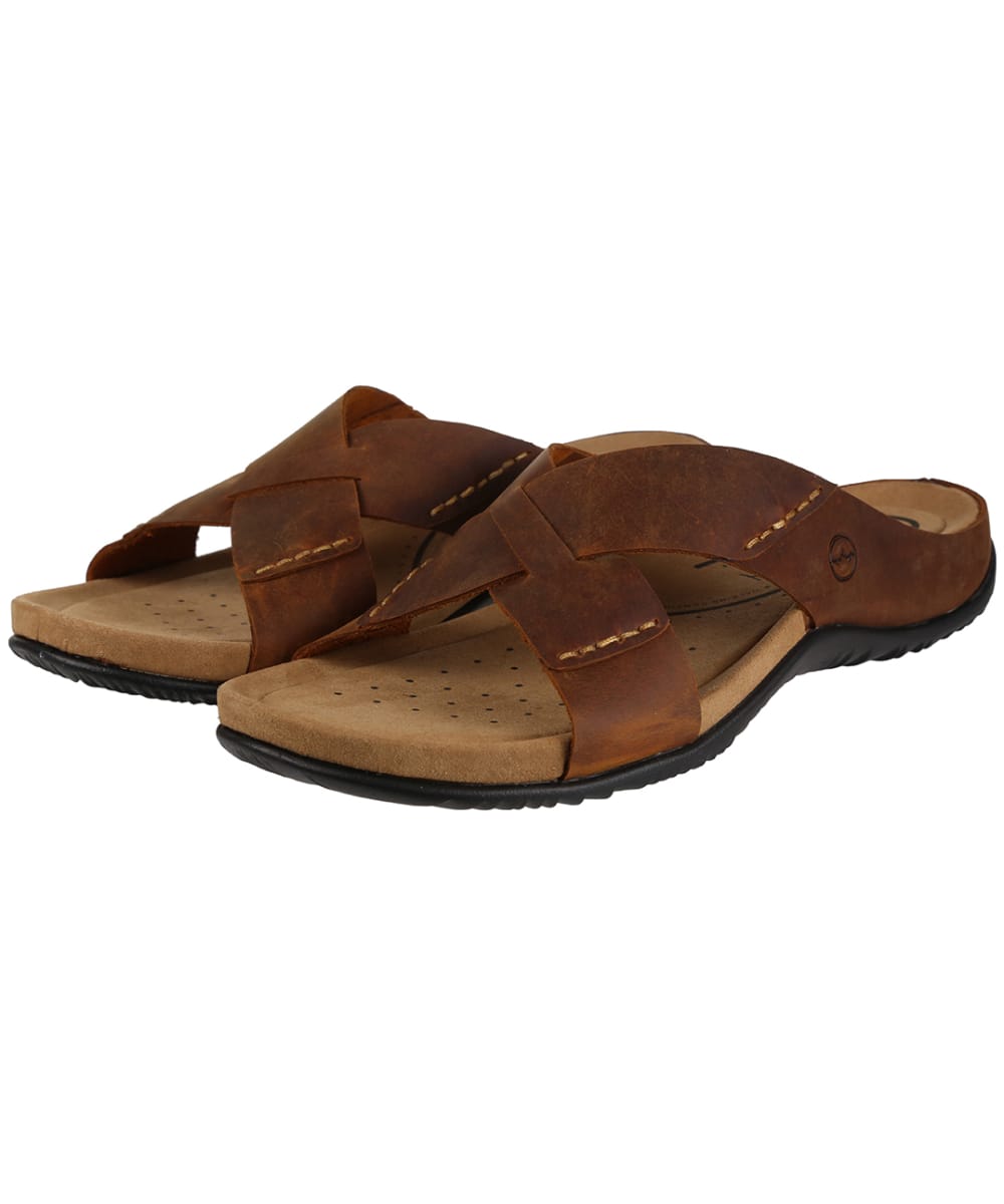 View Mens Orca Bay Aruba Leather Sandals Sand UK 7 information