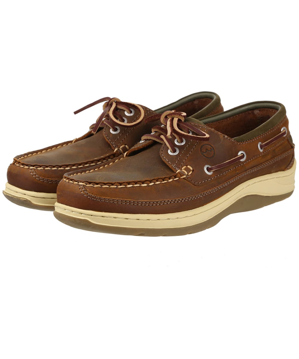 View Mens Orca Bay Squamish Leather Boat Shoes Sand UK 7 information