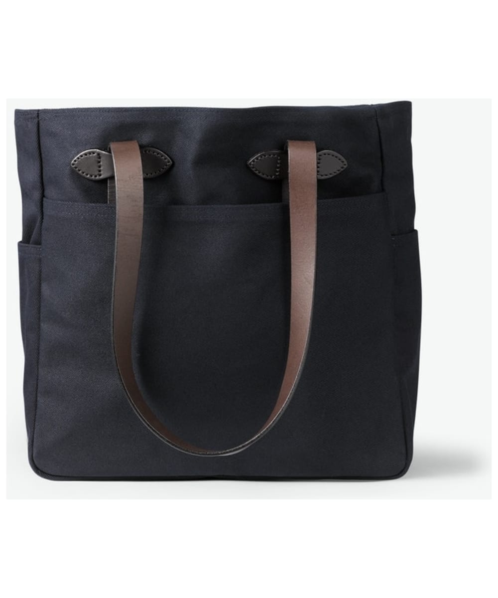 View Filson Rugged Twill Tote Bag Without Zipper Navy One size information