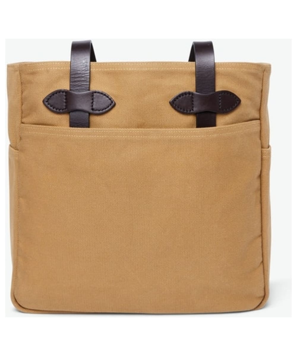View Filson Rugged Twill Tote Bag Without Zipper Tan One size information