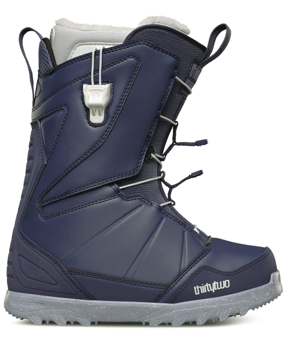 View ThirtyTwo 86ft Lightweight Fleece Lined Snowboard Boots Blue UK 4 information