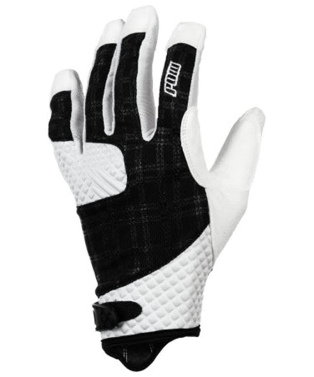 View POW Adjustable Rake Bike Protection Gloves White S information