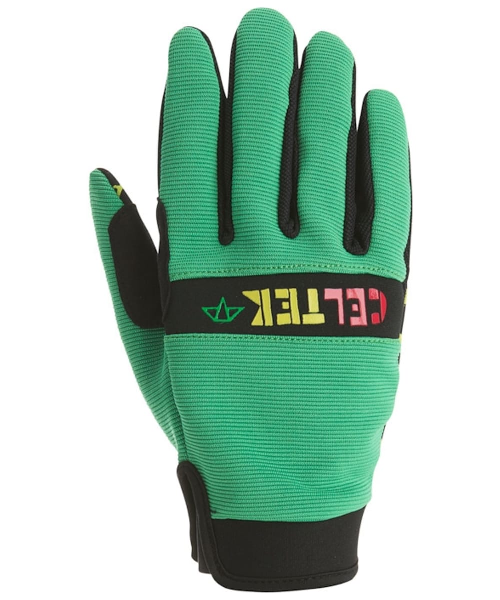 View Celtek Misty Pipe Water Repellent Snowboard and Skiing Gloves Green M 1820cm information