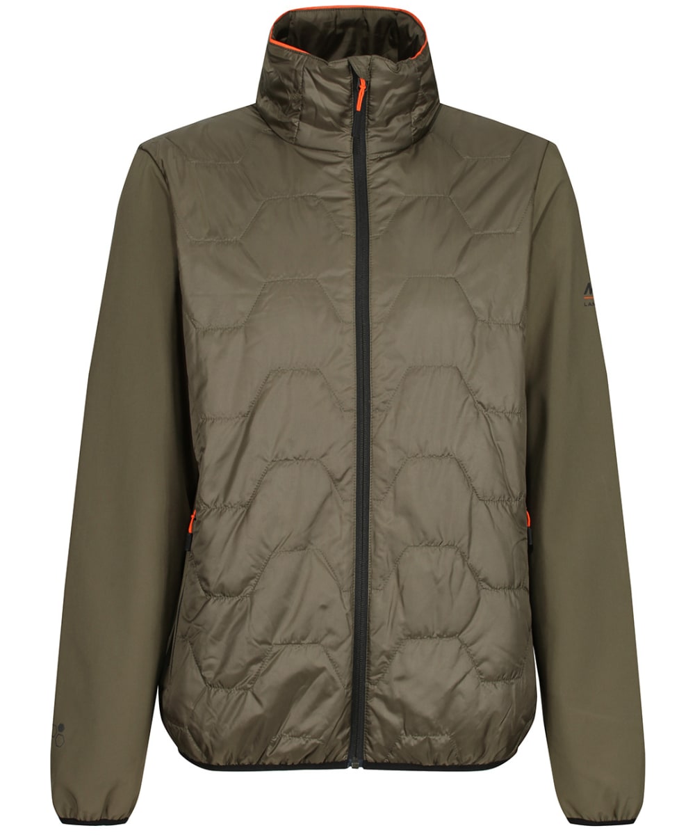 View Mens Musto Land Rover Hybrid Primaloft Water Resistant Jacket Dusty Olive UK M information