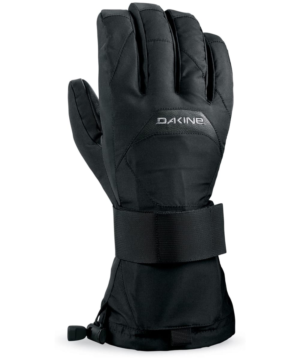 View Mens Dakine Wristguard Waterproof Snow Gloves Black 2427cm information
