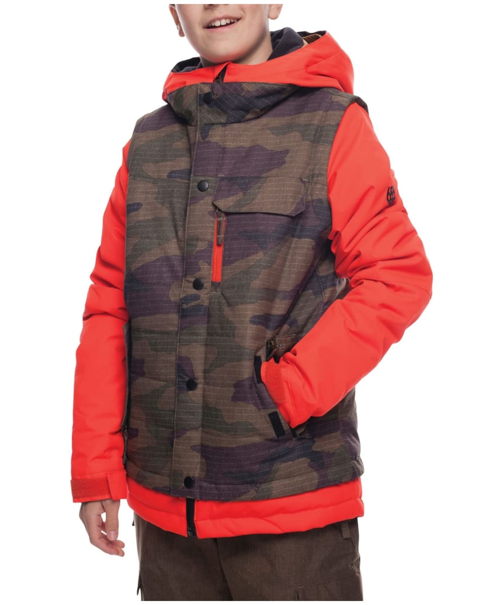 2019 NWT 686 Boys Scout Insulated Jacket Snowboard M Medium 10K Youth Kids RA172 
