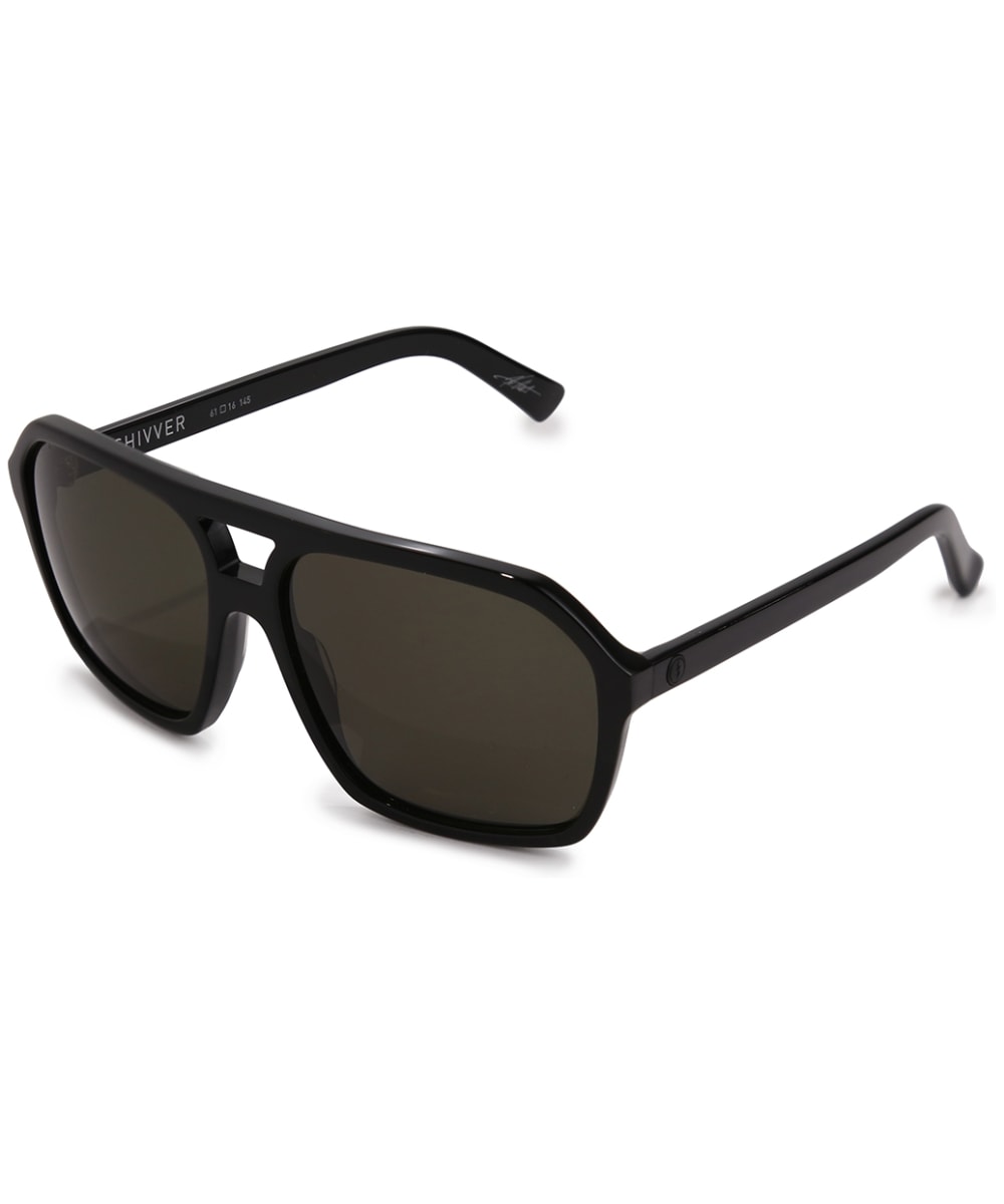 View Electric Shivver Polycarbonate 100 UV Lens Sunglasses Gloss Black One size information