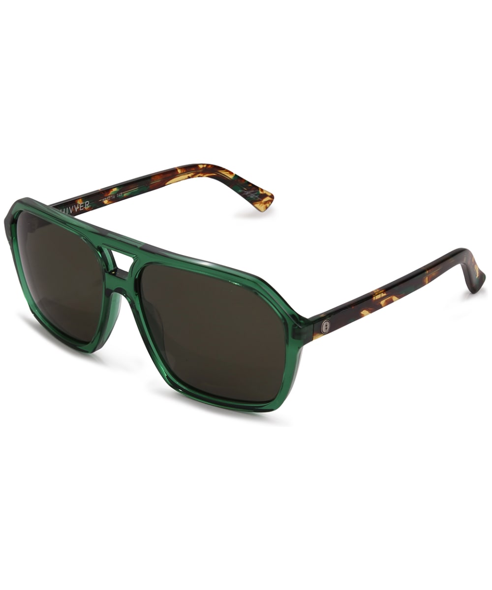 View Electric Shivver Polycarbonate 100 UV Lens Sunglasses Havana Green One size information