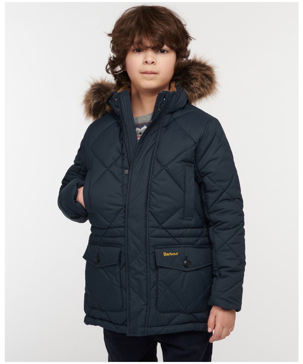 Boy’s Barbour Holburn Quilted Jacket - 10-14yrs