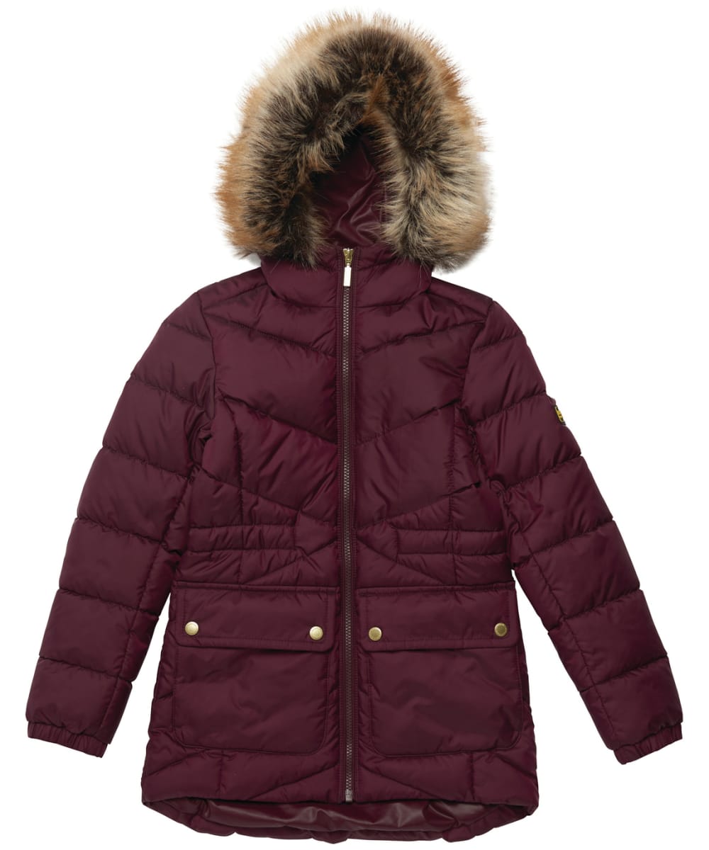 Girl's Barbour International Tampere Quilted Jacket - 10-14yrs