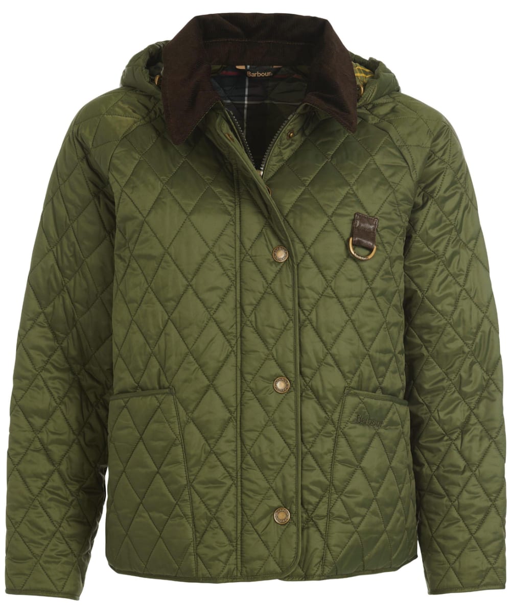 View Womens Barbour Tobymory Quilt Olive UK 10 information