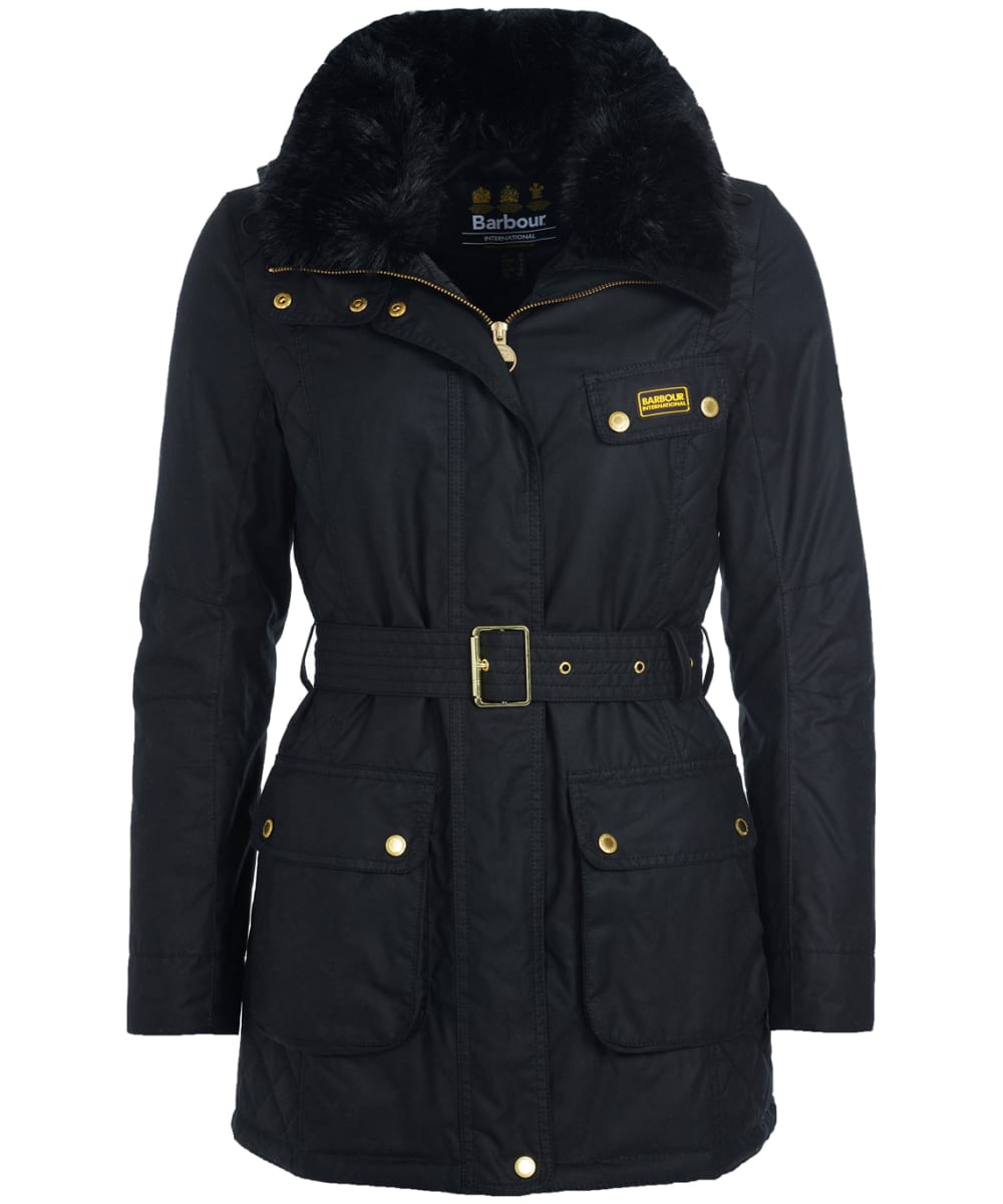 Women’s Barbour International Charade Waxed Jacket