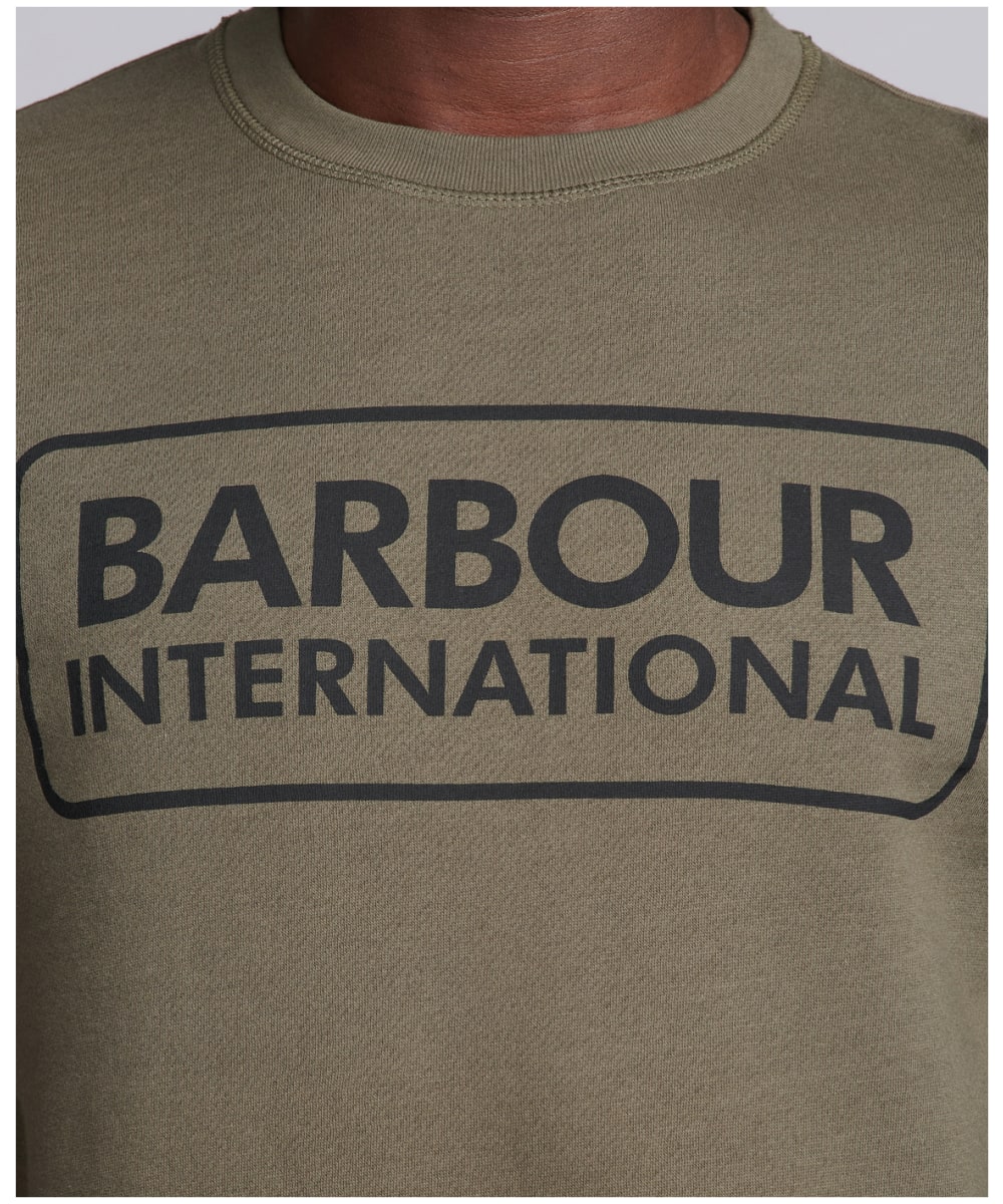 Men's Barbour International Large Logo Sweater