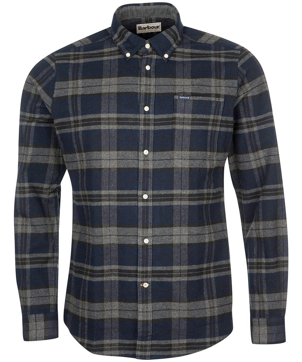 View Mens Barbour Betsom Tailored Shirt Grey Marl Check UK S information