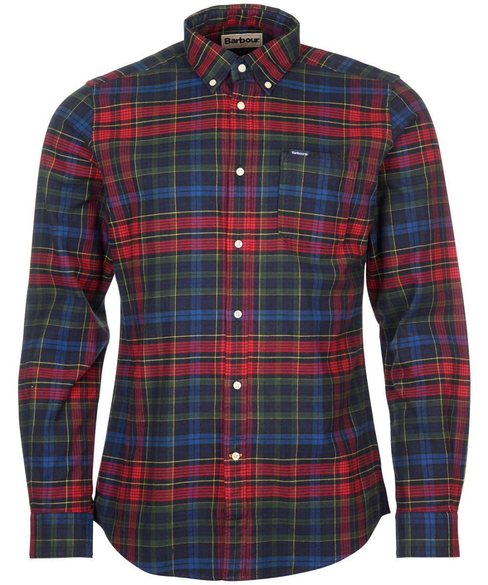 View Mens Barbour Ronan Tailored Shirt Navy Check UK S information
