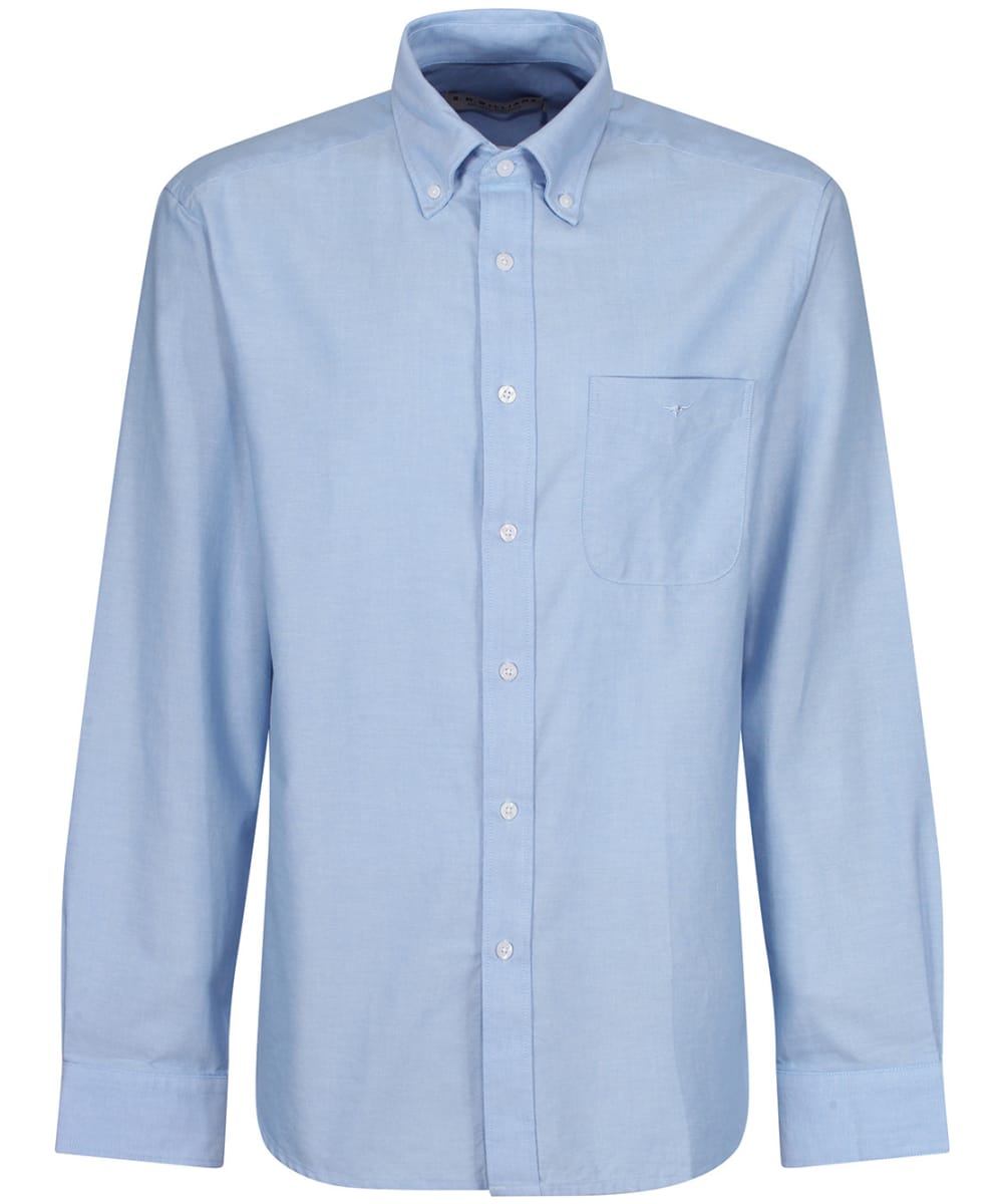 View Mens RM Williams Collins Cotton Shirt Light Blue UK XL information