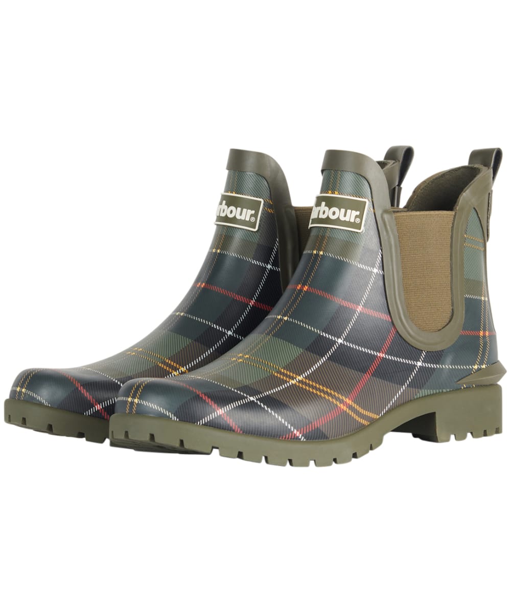 View Womens Barbour Wilton Welly Classic Tartan UK 8 information