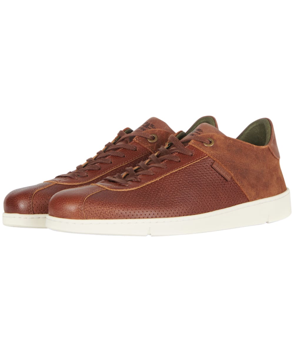 barbour white trainers