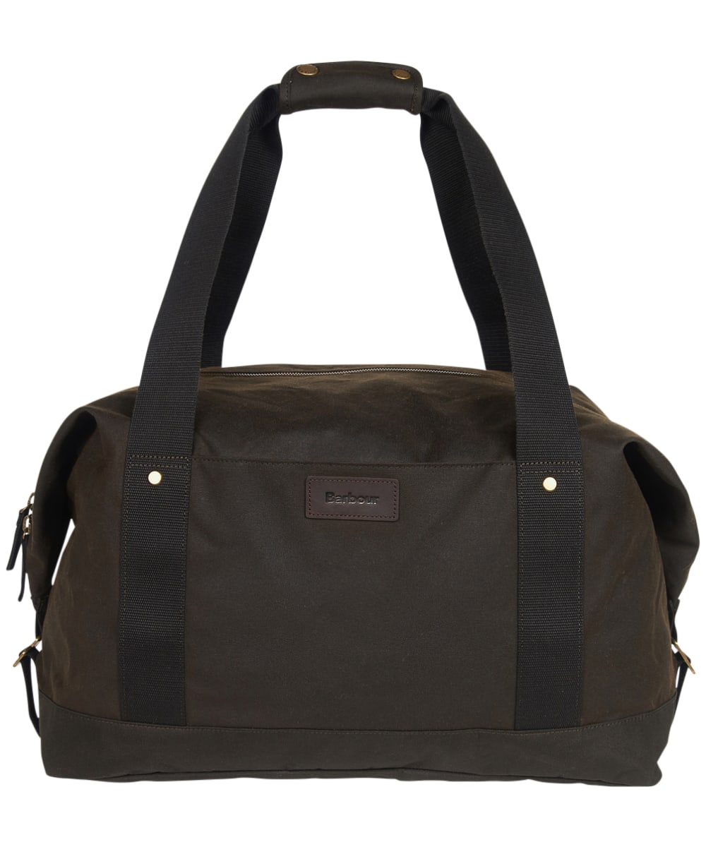 View Barbour Essential Wax Holdall Olive One size information