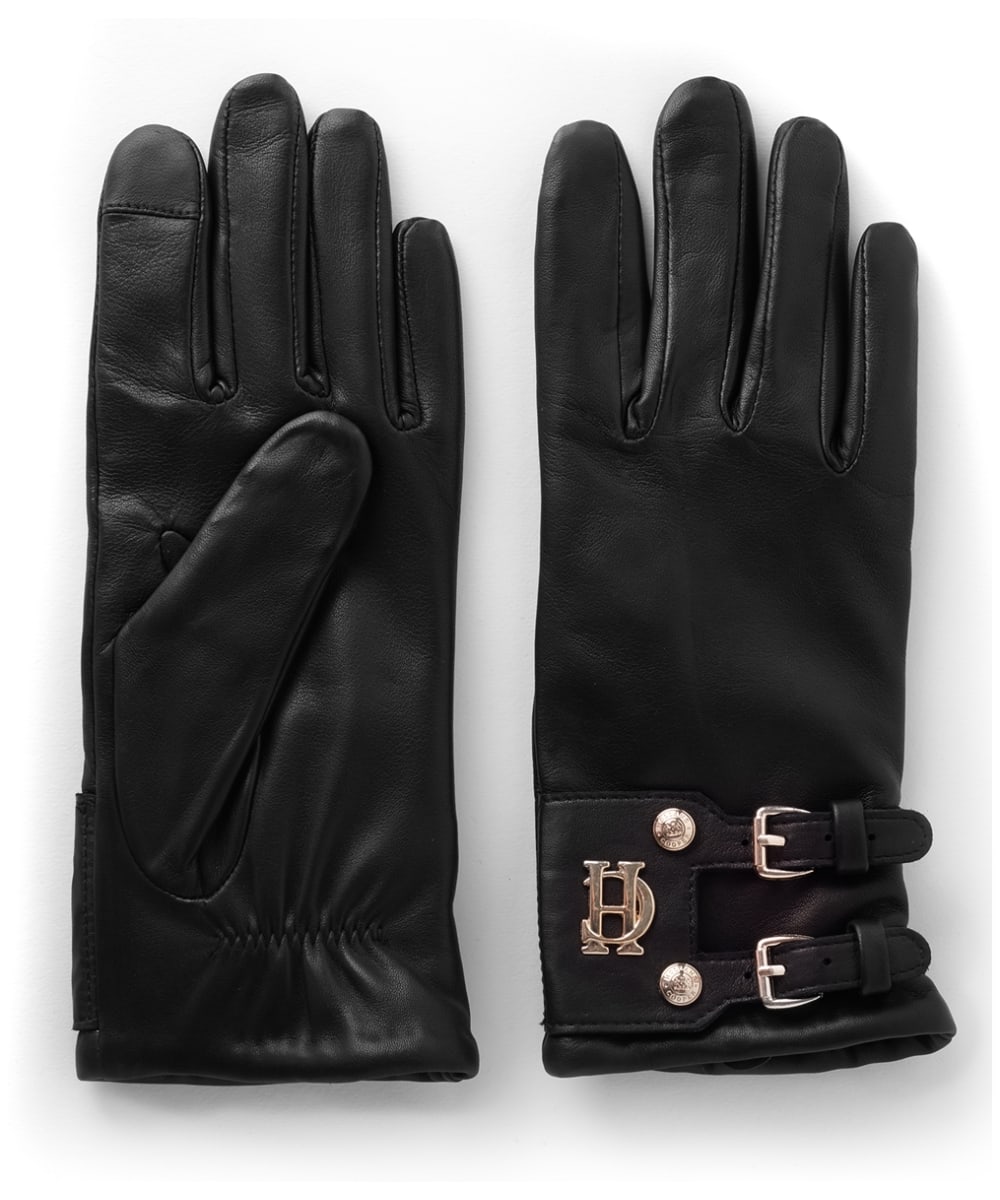 Women’s Holland Cooper Monogram Leather Gloves