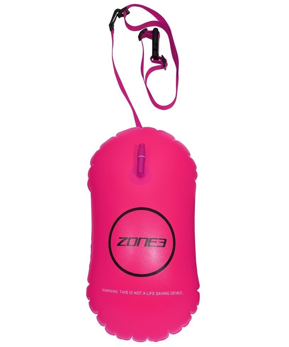 View Zone3 Swim Safety Buoy Tow Float 28L Neon Pink One size information