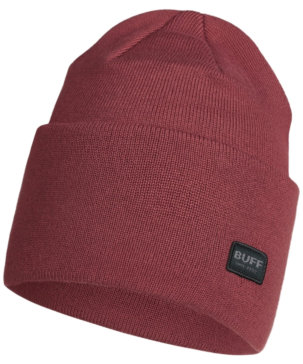 View Buff Niels Knitted Turn Up Beanie Hat Tidal One size information