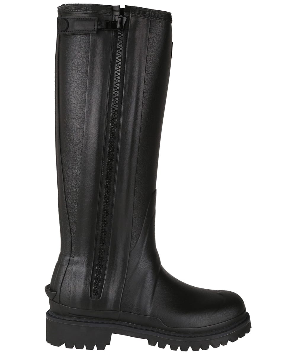 Women’s Hunter Balmoral Full Zip Commando Sole Wellington Boots – Tall