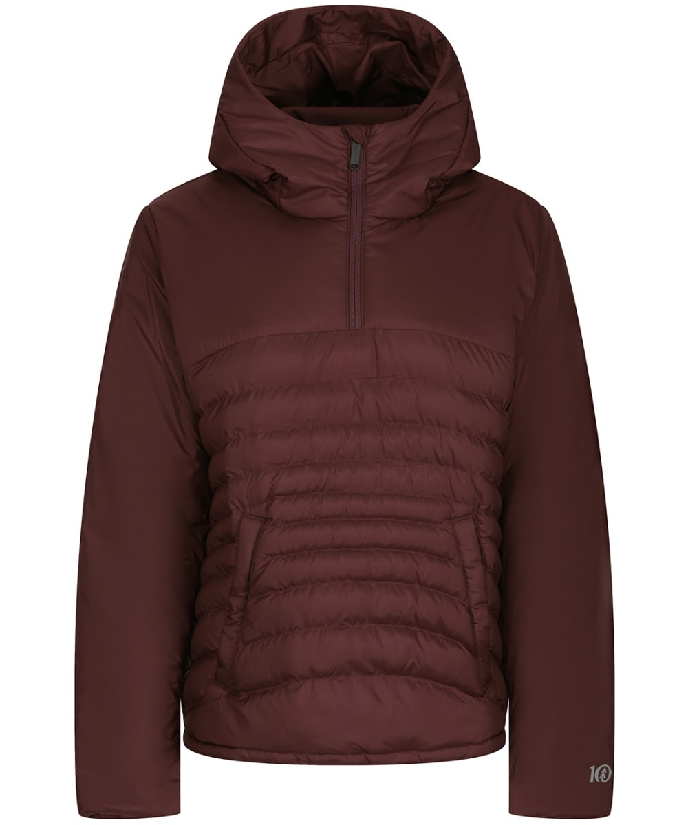 View Womens Tentree Cloud Shell Anorak Mulberry UK 8 information